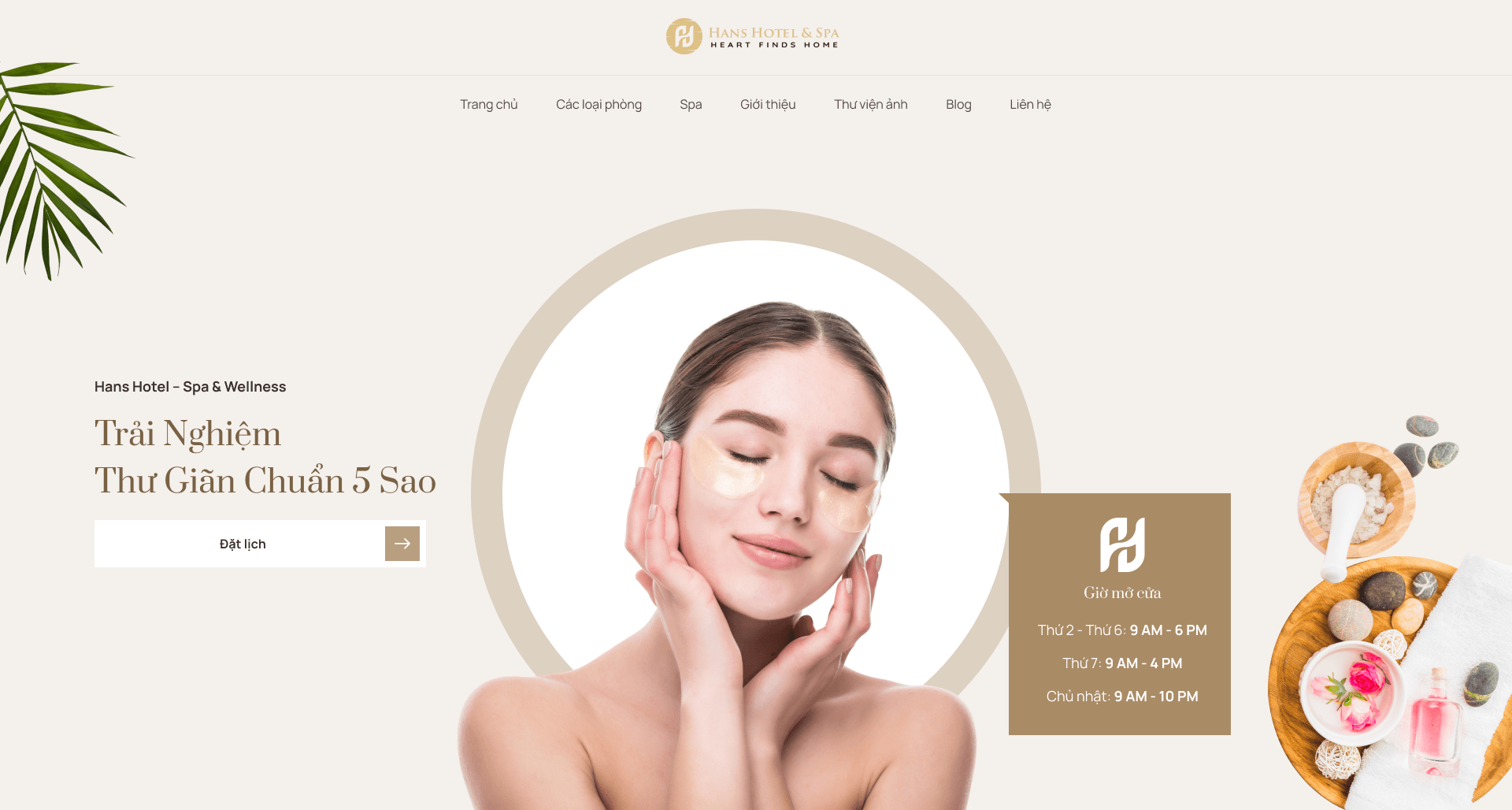 Spa Service Booking Website